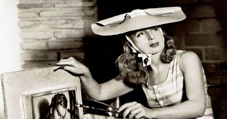 RECORDANDO A TAMARA LEMPICKA 1 En la foto, la pintora polaca Tamara lempicka