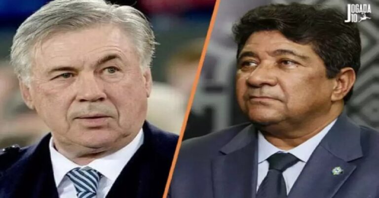 ANCELOTTI EN EL AIRE TRAS DESTITUCIÓN DEL PRESIDENTE DE LA CBF 1 En la foto, CArlo Ancelotti y Ednaldo Rodrigues