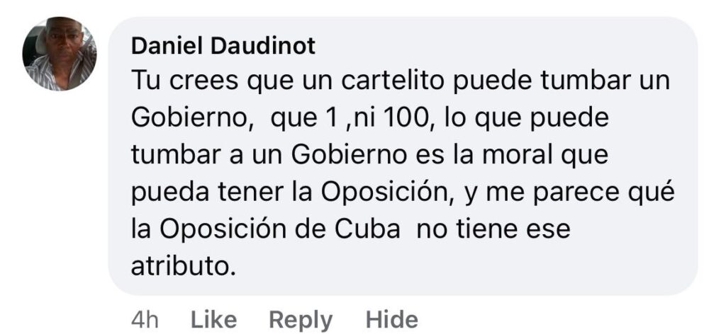 LA DICTADURA LE TIENE PÁNICO A LOS CARTELES