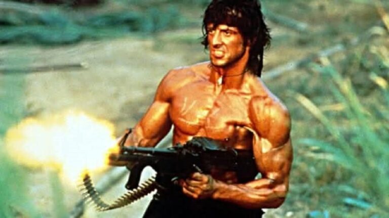 Esto es cine, pero del malo 3 En la foto, un fotograma de la película Rambo